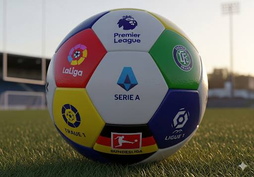 意甲冠军奖杯与意大利三色旗